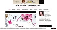 Desktop Screenshot of makeupobsessedmom.com